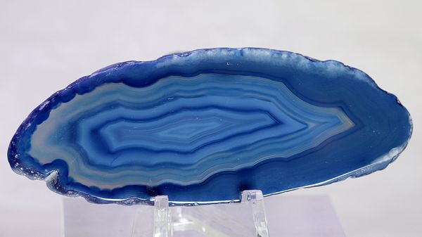 Hovedbilde Agatskive, innfarget blå