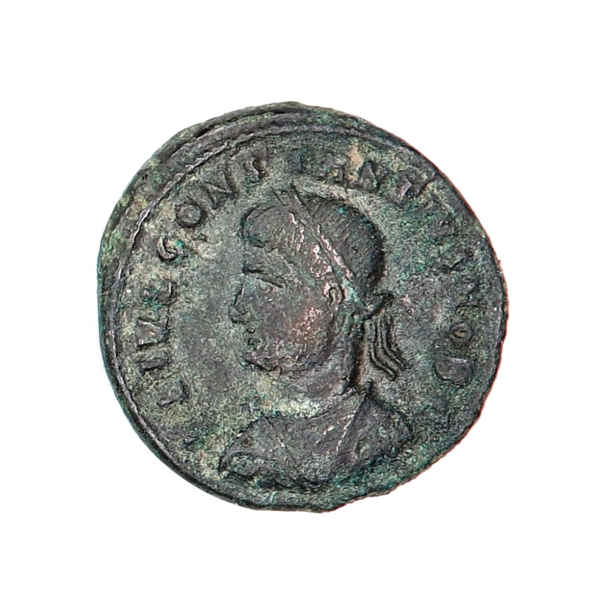 Constantius II, centenionalis, år 324-337, borgport