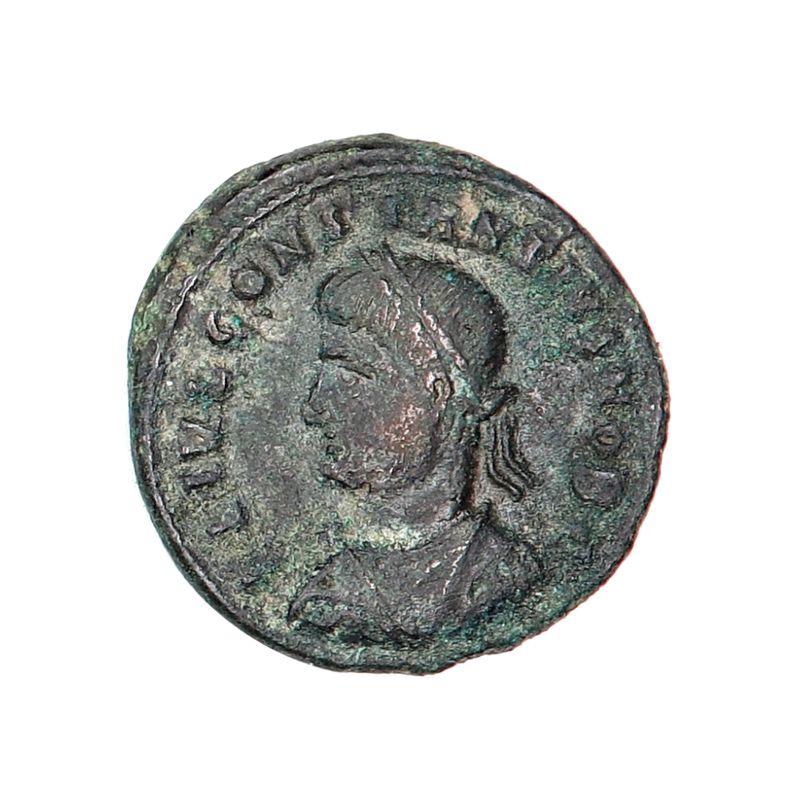 Constantius II, centenionalis, år 324-337, borgport