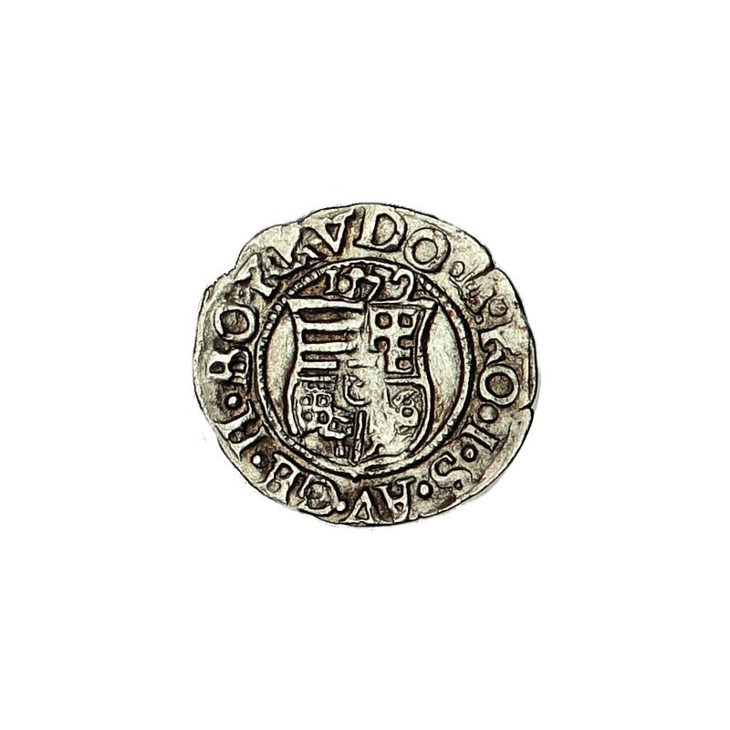 Ungarn Maximilian II Denar 1572