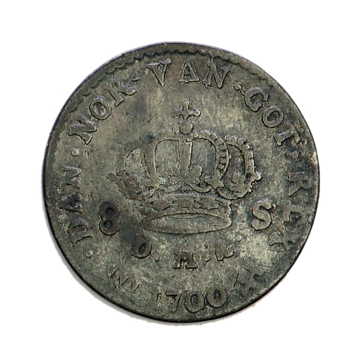 Frederik IV, 8 skilling 1700