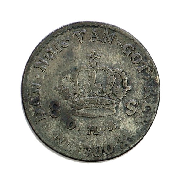 Hovedbilde Frederik IV, 8 skilling 1700