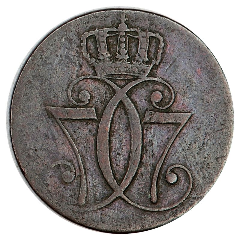 Brennevinskillingen, 1 skilling 1771