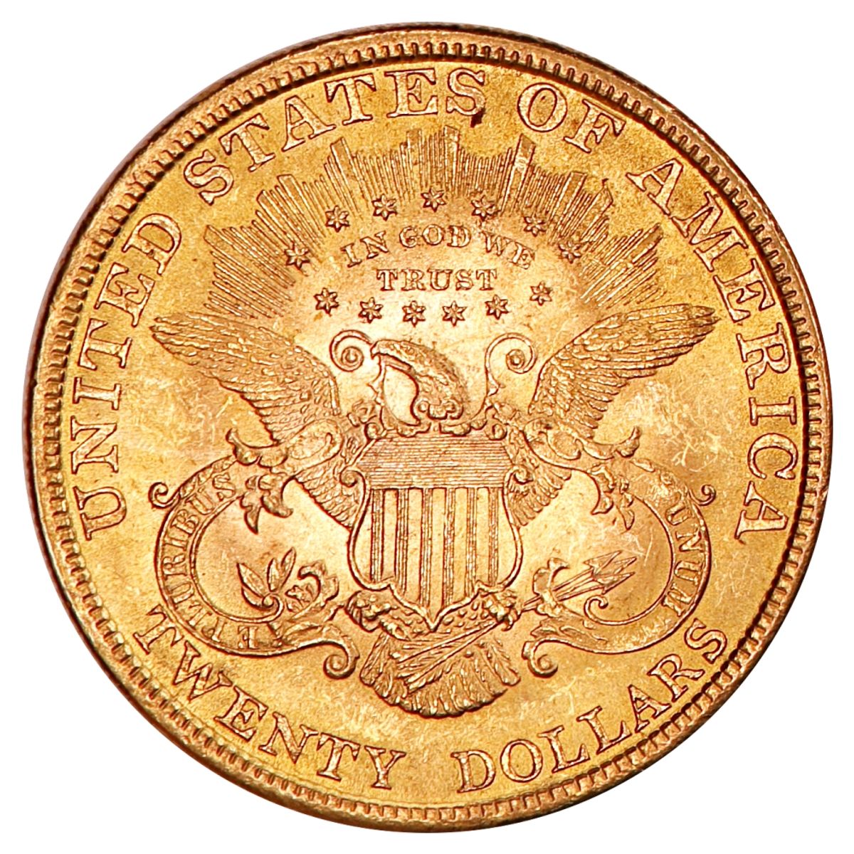 USA, 20 dollars 1895, gull. Liberty