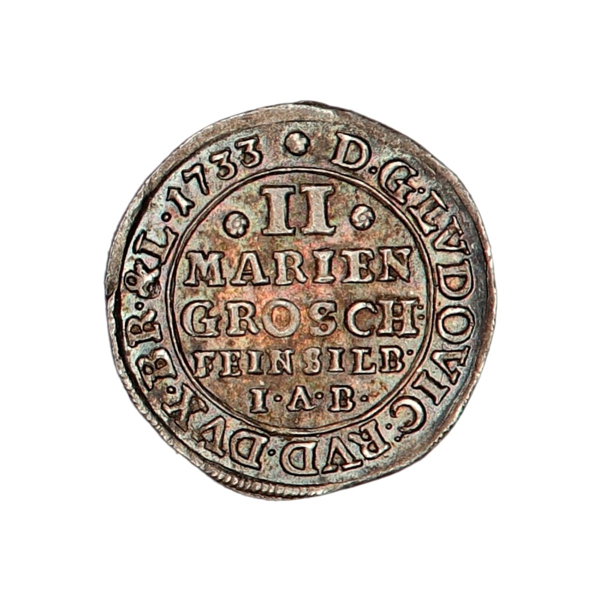 Braunschweig, 2 mariengroschen 1733