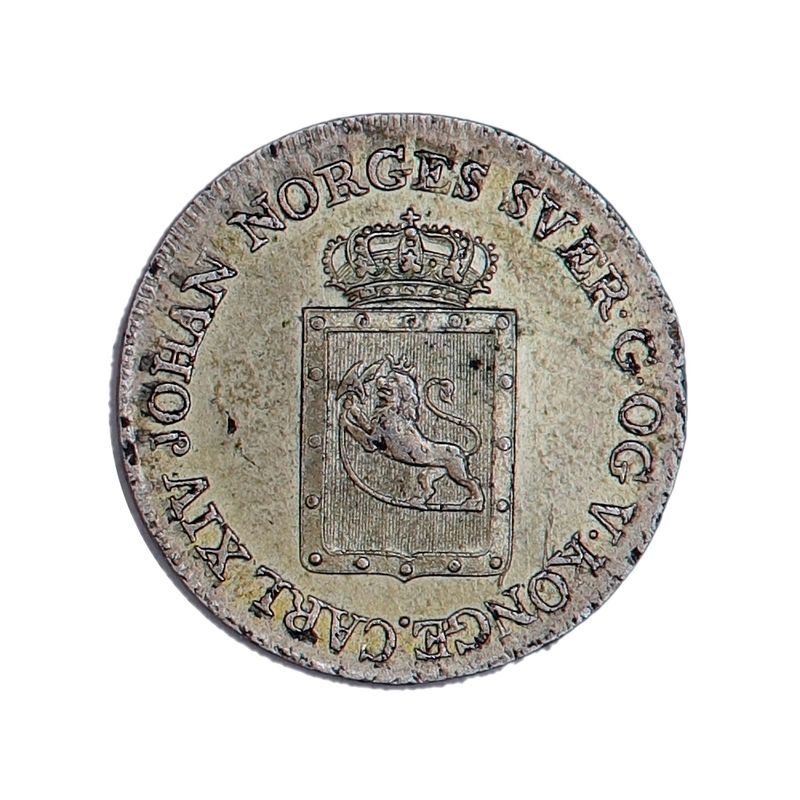 Carl XIV Johan, 4 skilling 1825