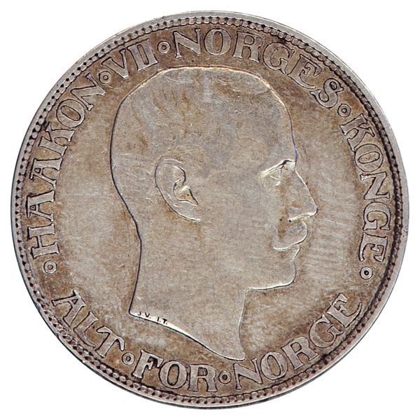 Hovedbilde 2 kroner 1913, kv. 1+