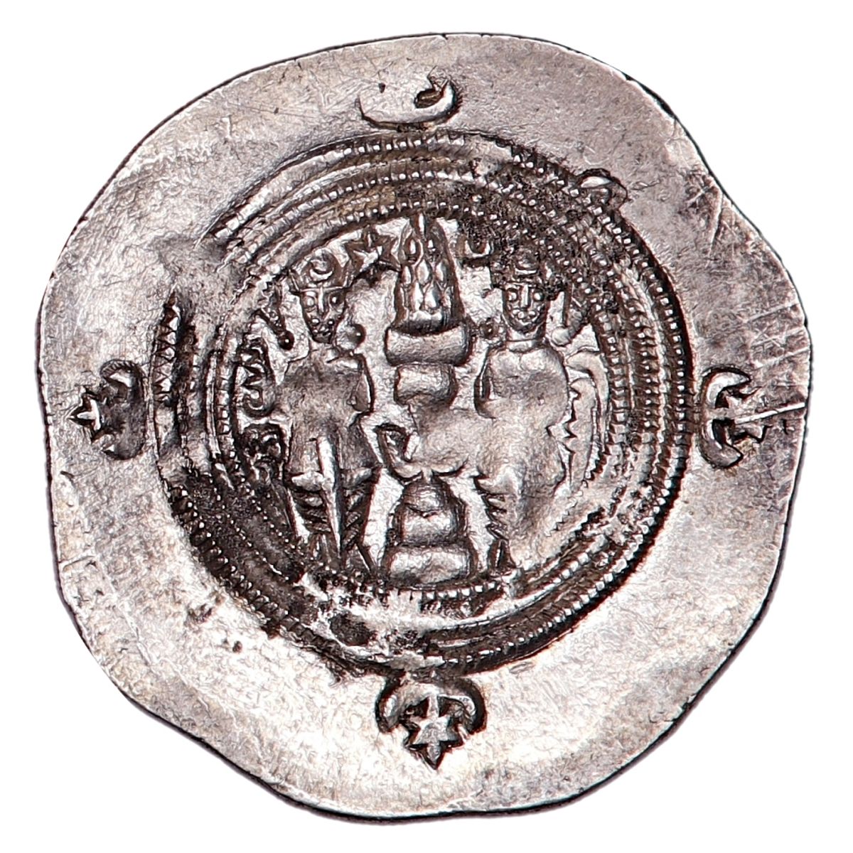 Vikingmynt, Khusrou II, år 590-628