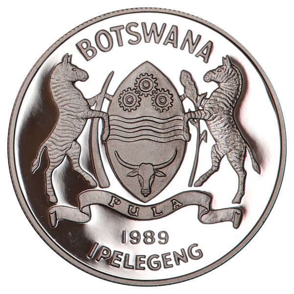 Hovedbilde Botswana, 2 pula 1989