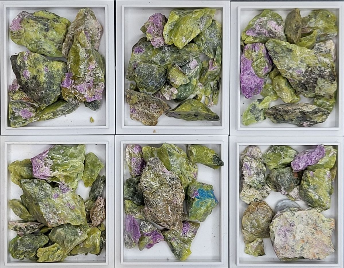 Atlantisitt (lizarditt + stichitt), Tasmania