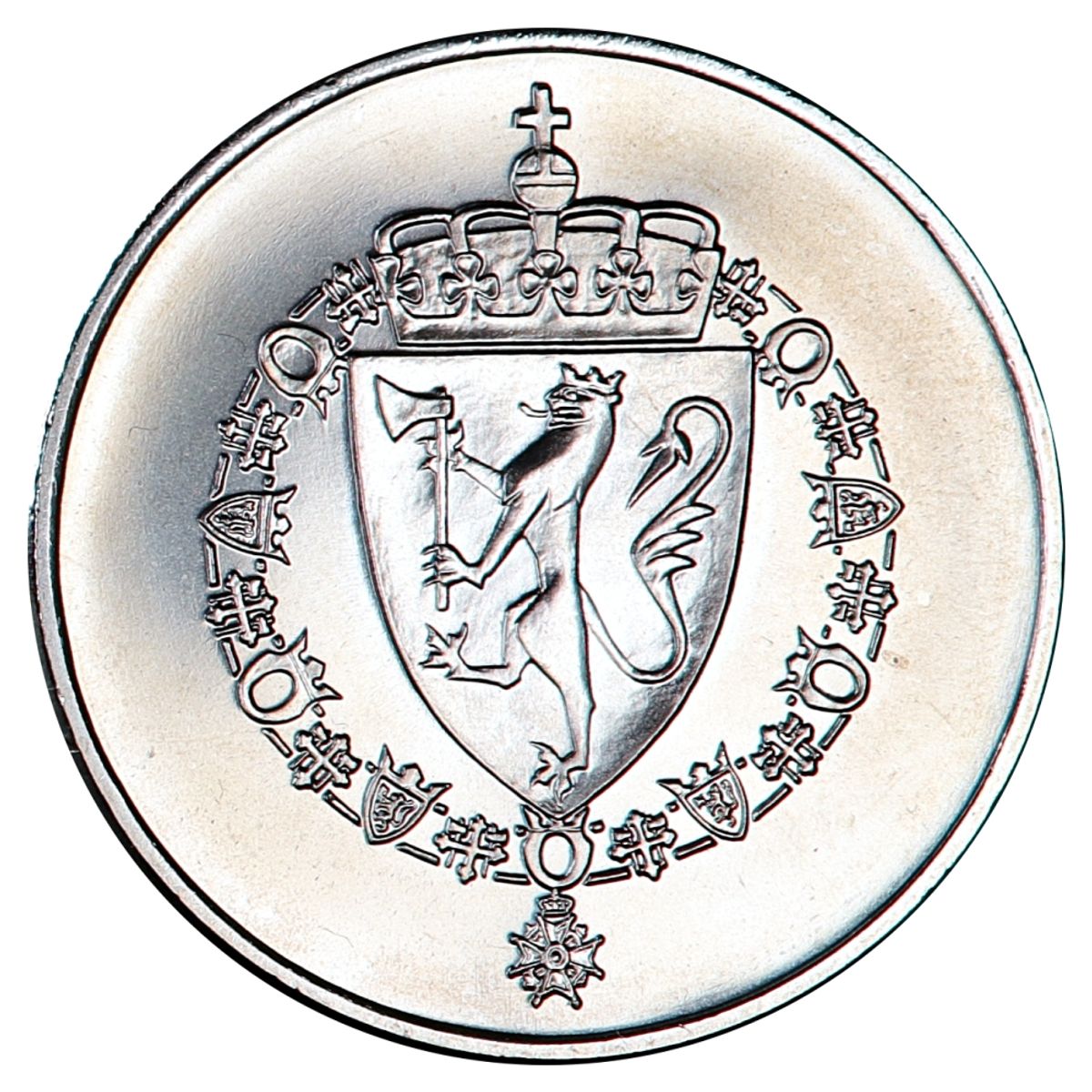 SPOT +5%, 6 x 175 kroner 1989 (147 gram netto sølv)