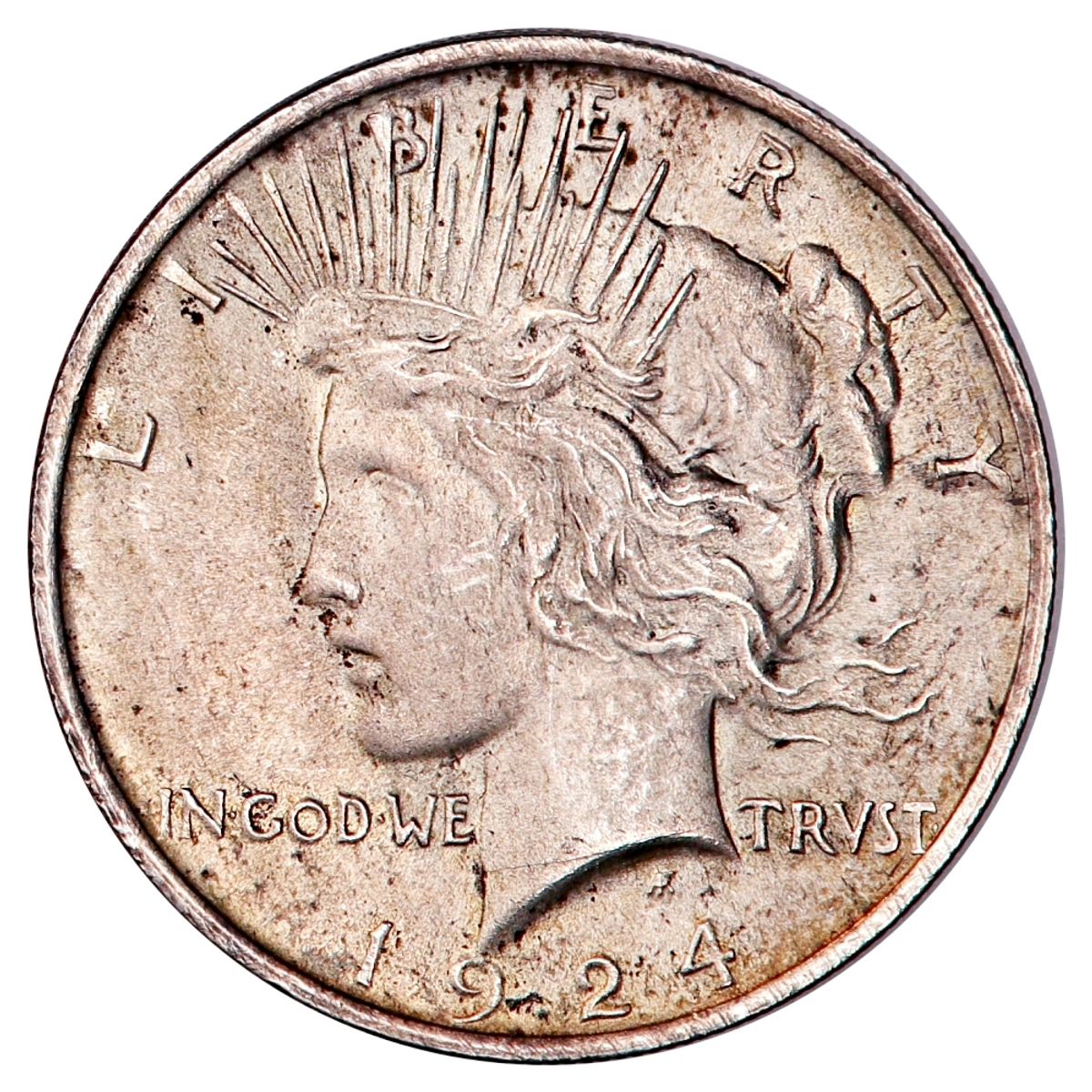USA, 1 dollar 1924, Peacedollar