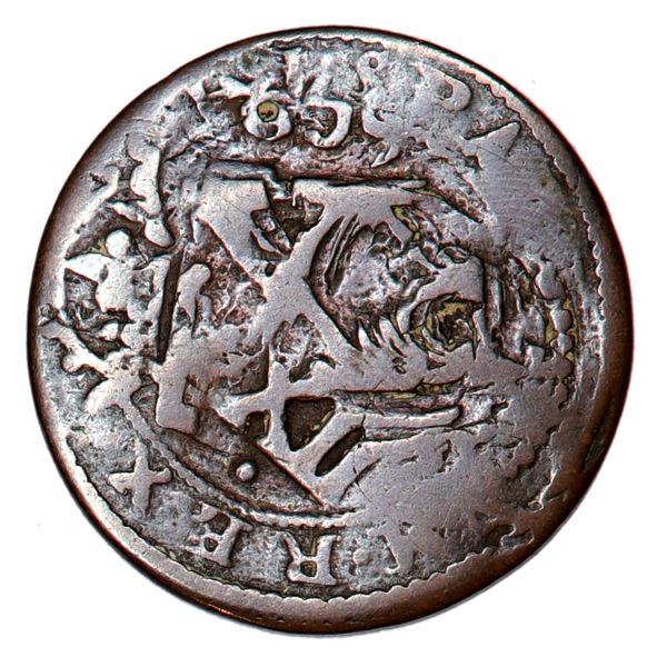 Hovedbilde Spania, 8 maravedis 1655-1658