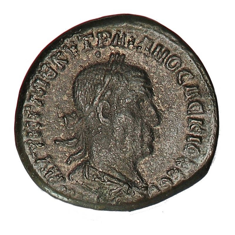 Trajan Decius, tetradrakme, år 249-251
