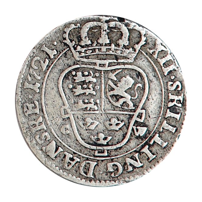 Hovedbilde Frederik IV, 12 skilling 1721