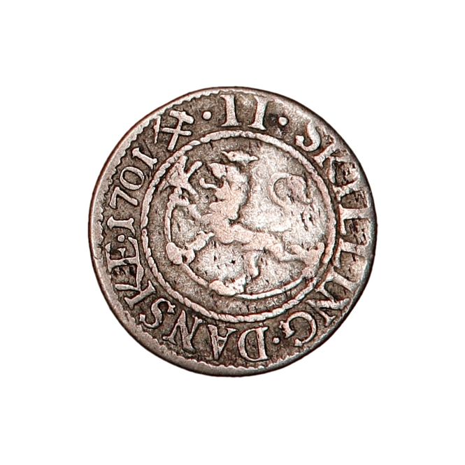 Hovedbilde Frederik IV, 2 skilling 1701