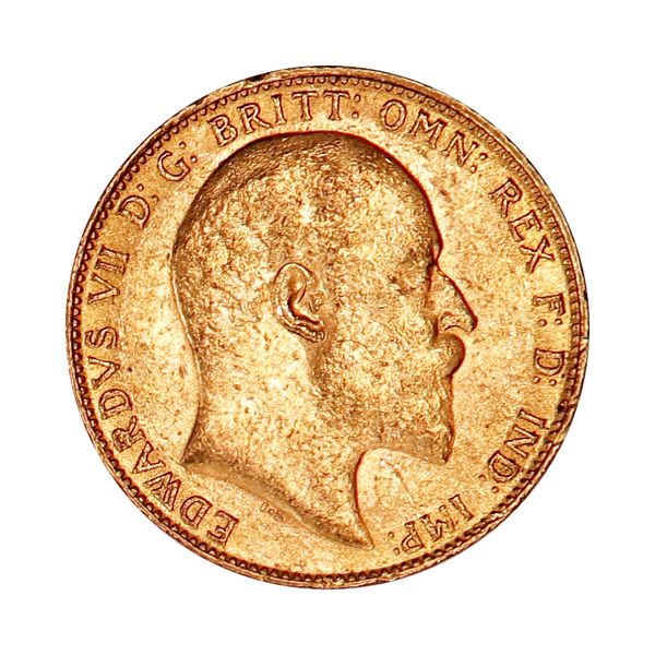 Hovedbilde Storbritannia, 1 sovereign 1907, 7,32 g gull