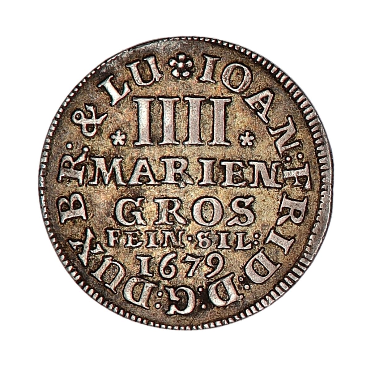 Braunschweig, 4 mariengroschen 1679