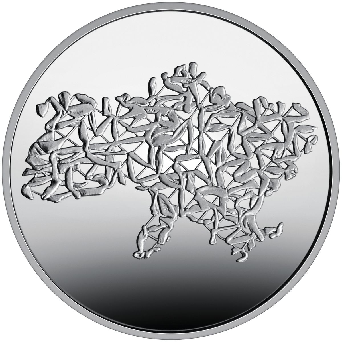 Ukraina, 5 hryvnja 2023, de frivillige