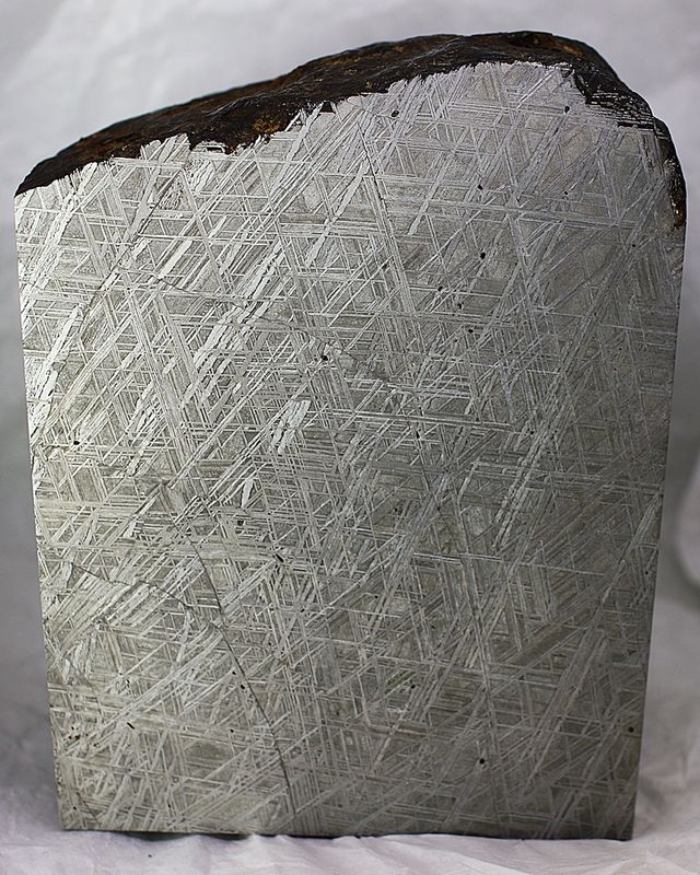 Jernmeteoritt Muonionalusta, etset endestykke, 10,0 kg, NYDELIG!