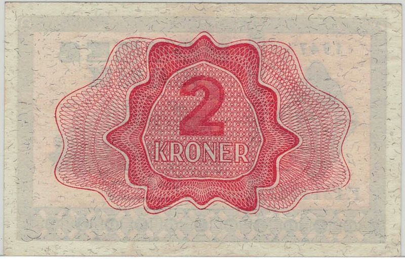 2 kroner 1947 F Kv. 1+