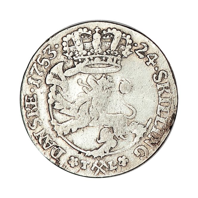 Hovedbilde 24 skilling 1753