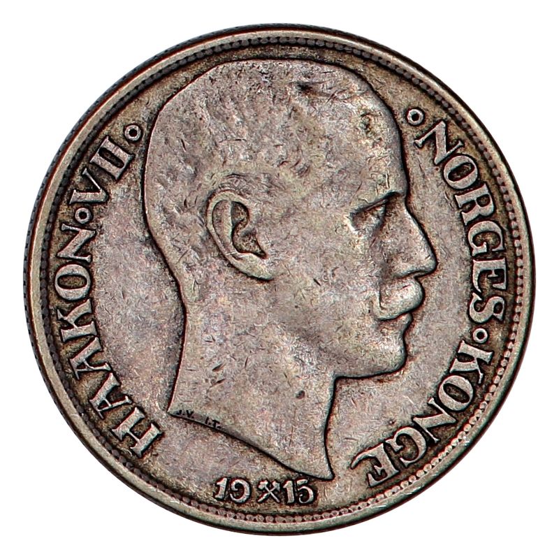 1 krone 1915, kv.1/1+