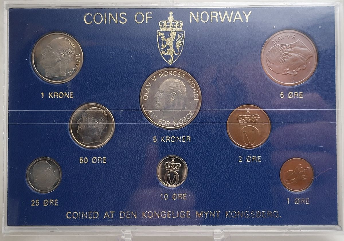 Myntsett 1969, meget pene mynter