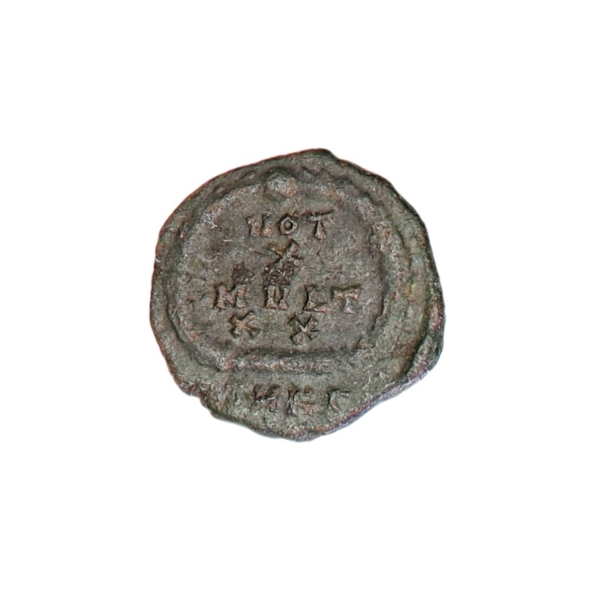 Theodosius I, halv centenionalis, 379-395