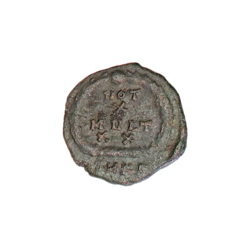 Theodosius I, halv centenionalis, 379-395