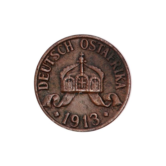 Hovedbilde Tysk Østafrika, 1 heller 1913