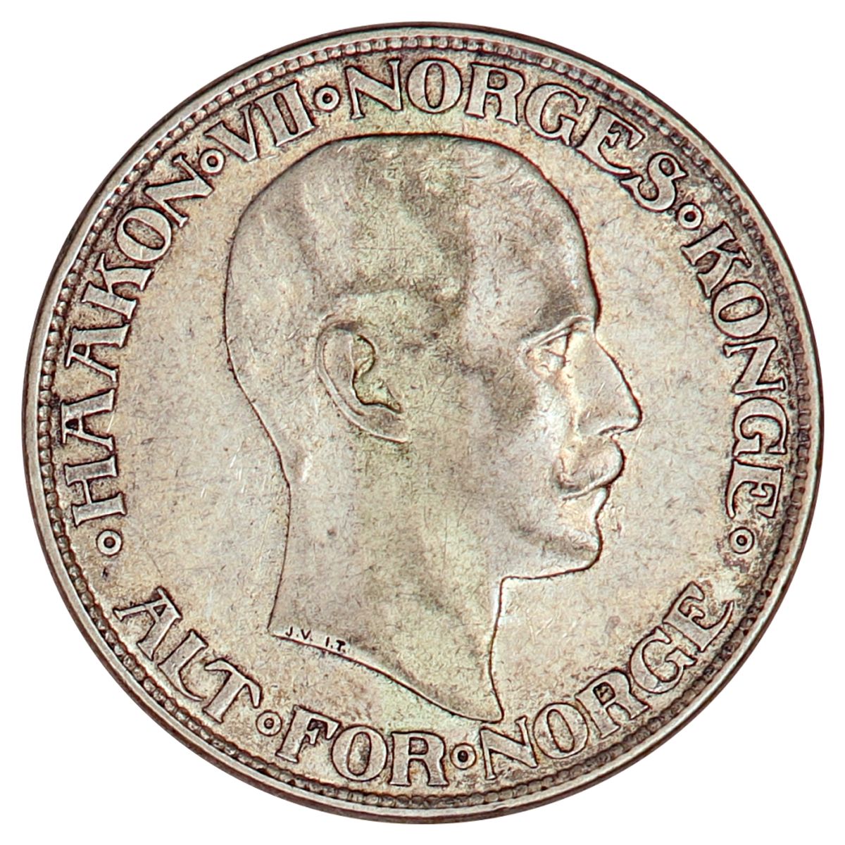 2 kroner 1913, kv. 1/1+