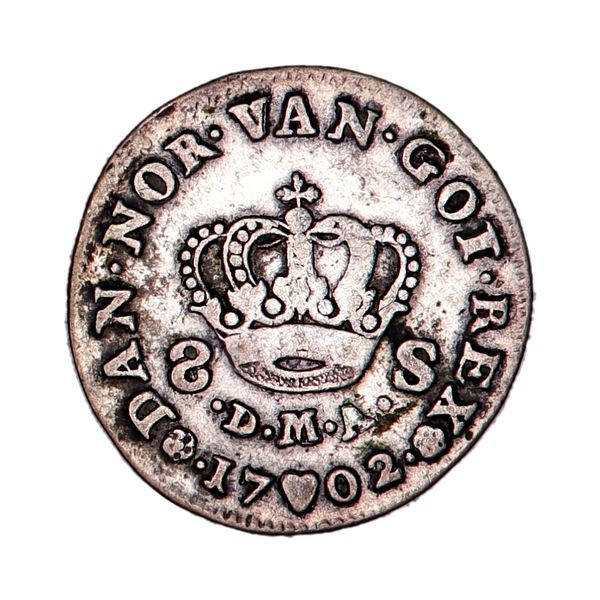 Hovedbilde Frederik IV, 8 skilling 1702