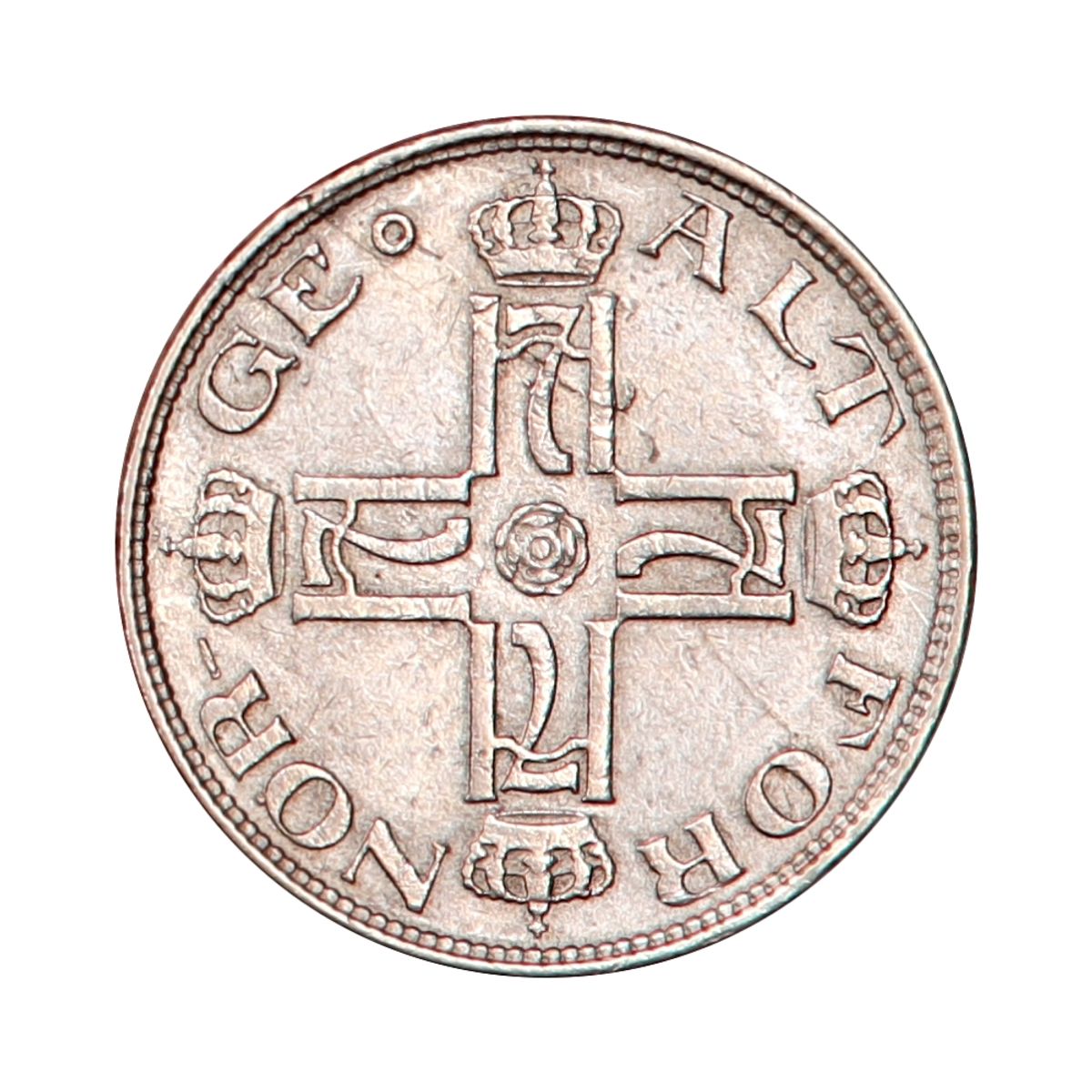 50 øre 1922, uh