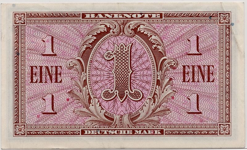 Tyskland, 1 mark 1948