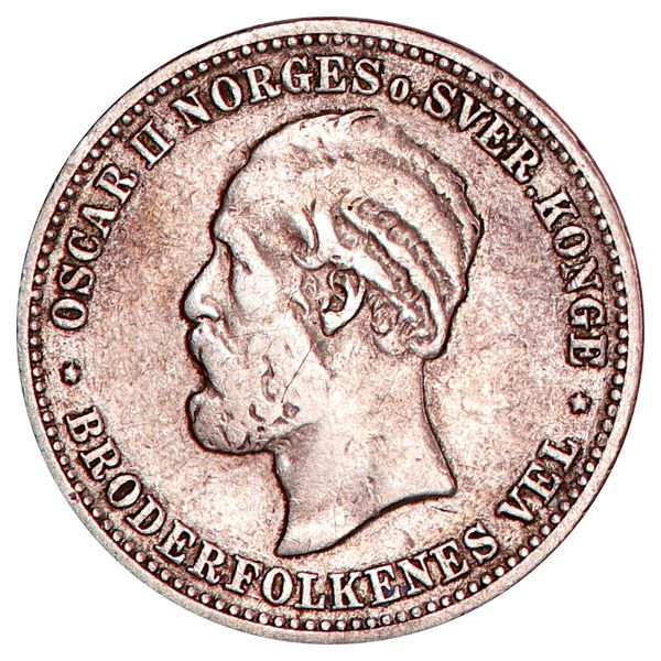 Hovedbilde 2 kroner 1878 Kv. 1