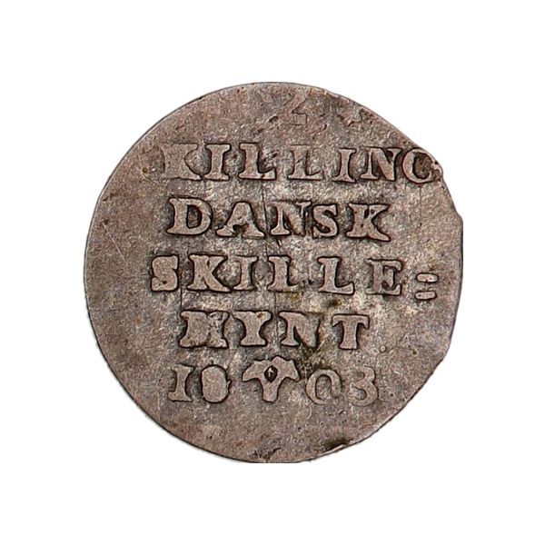 Hovedbilde Christian VII, 2 skilling 1803
