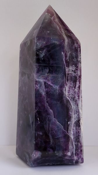 Hovedbilde Regnbuefluoritt, tårn (15,5 cm)