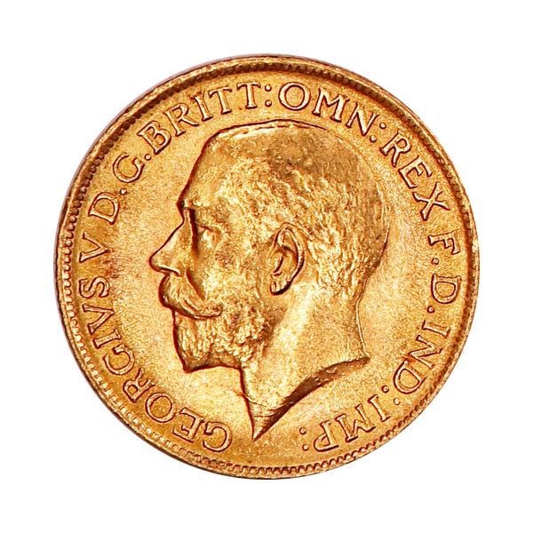 Hovedbilde Storbritannia, 1 sovereign 1914, 7,32 g gull