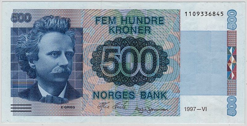 500 kroner 1997, kv. 01
