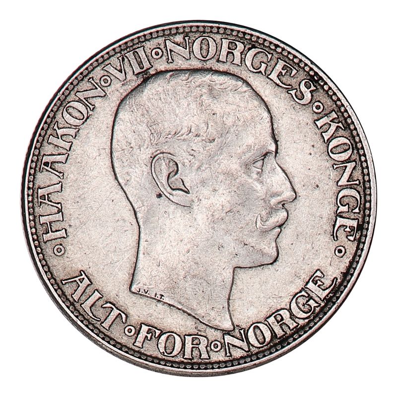 2 kroner 1917, kv. 1+